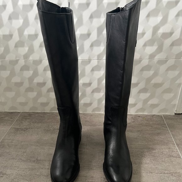 Sam Edelman Penny2 Wide Calf Leather Riding Boot New Size 6 - Picture 5 of 14